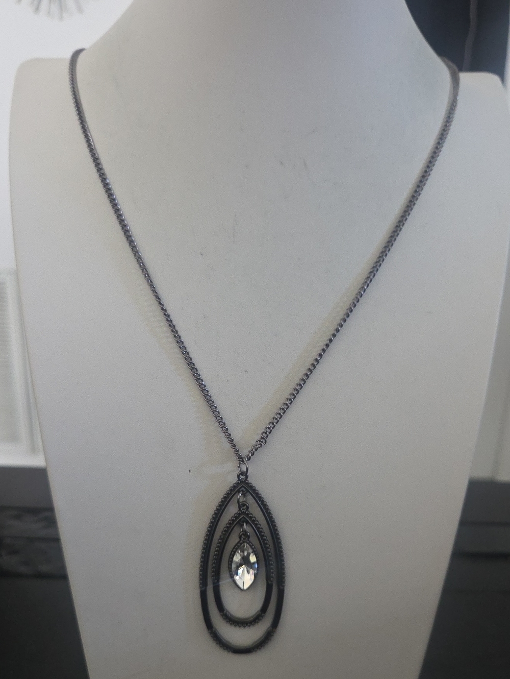 Paparazzi I Out Rank You Black Necklace NWT